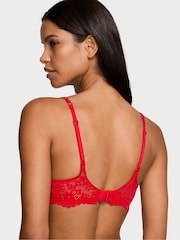 Victoria's Secret Vermillion Red Push Up Twinkle Strap Bra - Image 2 of 4