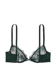 Victoria's Secret Botanical Green Unlined Demi Rose Lace Bra - Image 4 of 4