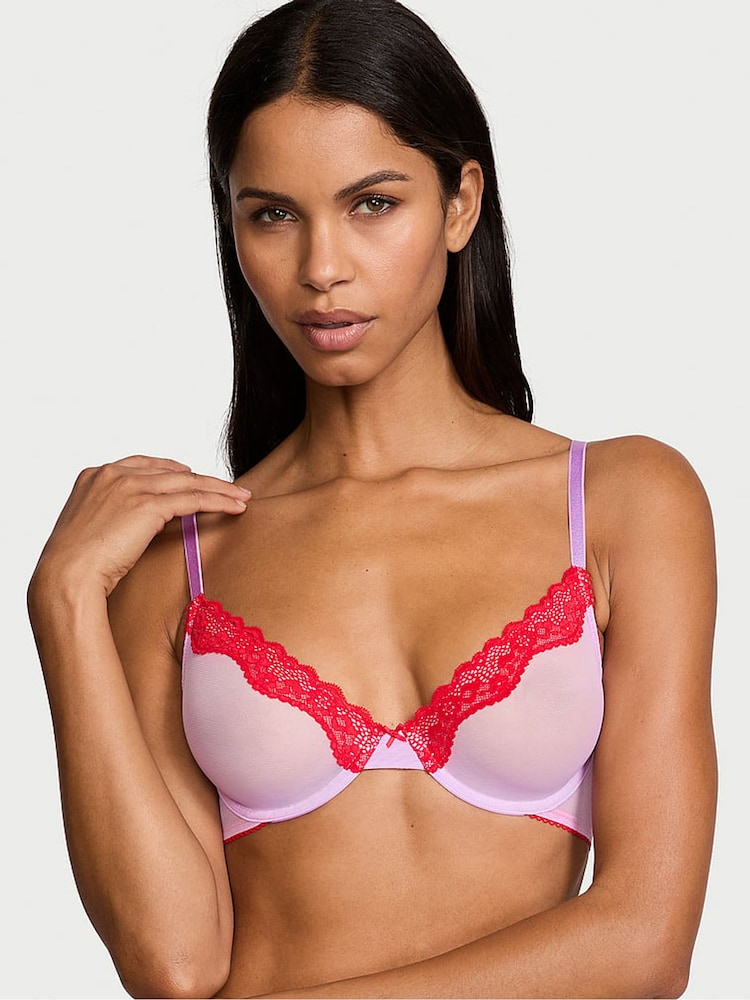 Zijdeachtig lilapaars - Victoria's Secret beha - Image 1 of 3