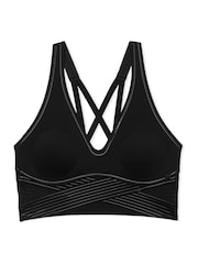 Victoria's Secret Black Plunge Elevate™ Contour Low Support Sports Bra - Image 3 of 3