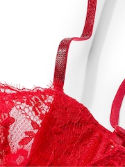 Vermiljoen rood - Victoria's Secret beha met glinsterende bandjes - Image 4 of 4