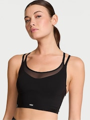 Victoria's Secret Black Longline Elevate™ Contour Low Support Sports Bra - Image 1 of 3