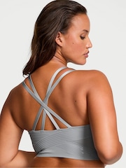 Victoria's Secret Starstruck Grey Longline Elevate™ Contour Low Support Sports Bra - Image 2 of 3