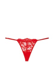 Vermiljoen rood - Victoria's Secret slipje met glinsterende bandjes - Image 3 of 3