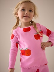 Personnage Rose Apple - T-shirt côtelé à manches longues (3 mois à 7 ans) - Image 1 de 10