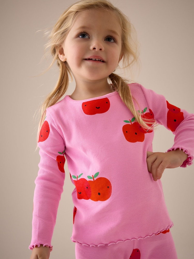 Personnage Rose Apple - T-shirt côtelé à manches longues (3 mois à 7 ans) - Image 1 de 10