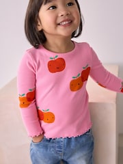 Personnage Rose Apple - T-shirt côtelé à manches longues (3 mois à 7 ans) - Image 5 de 10