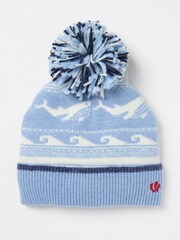 FatFace Blue Shelter Wilson the Whale Hat - Image 1 of 2