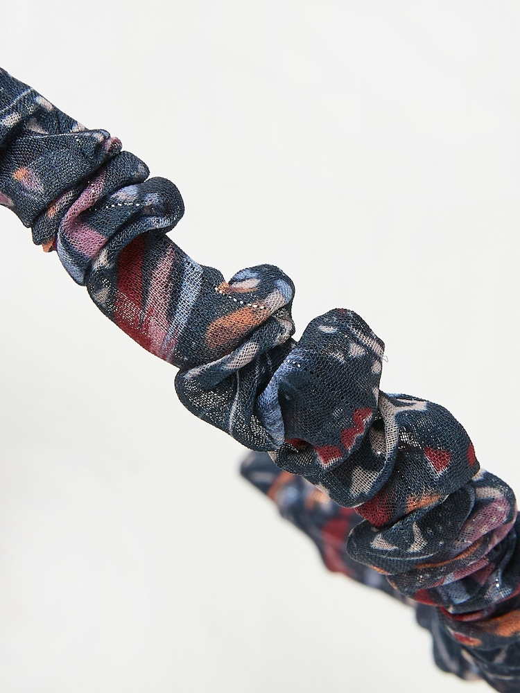 FatFace Blue Butterfly Headband - Image 2 of 2