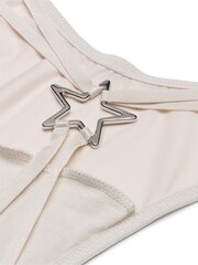 Victoria's Secret Delfin Grey Star Hardware Thong Open Back Knickers - Image 4 of 4