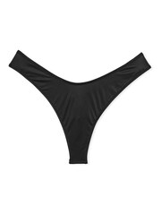 Victoria's Secret Black Star Hardware Thong Open Back Knickers - Image 3 of 4