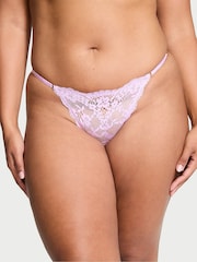 Victoria's Secret Lilac Purple G String Lace Knickers - Image 1 of 3