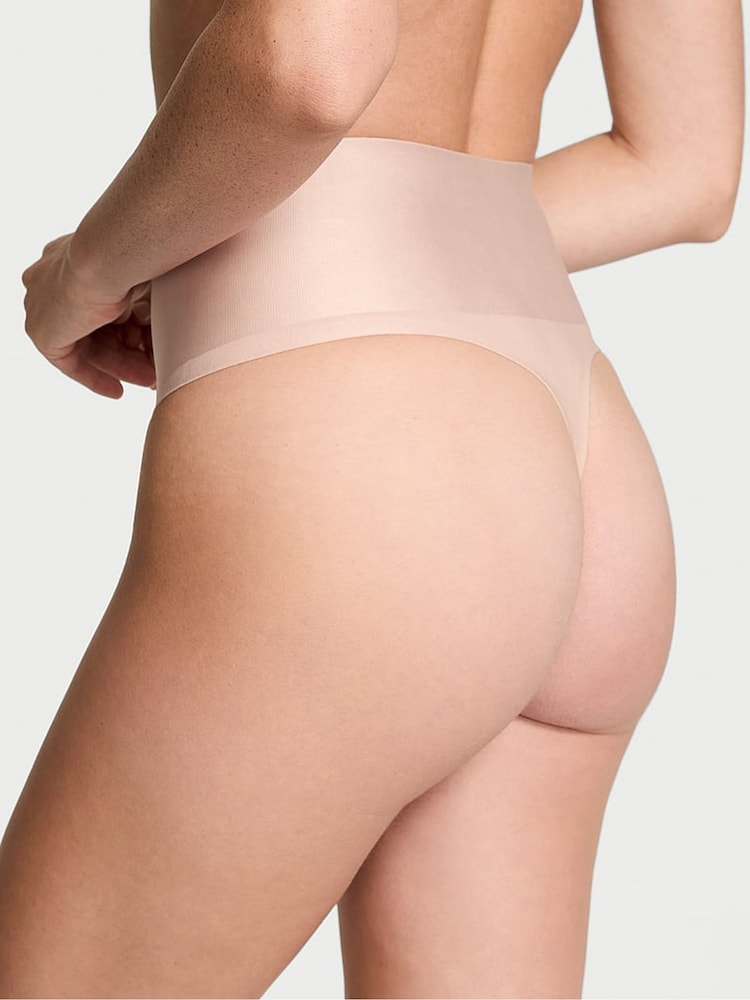 Victoria's Secret Macaron Nude Thong Shaping Knickers - Image 2 of 3