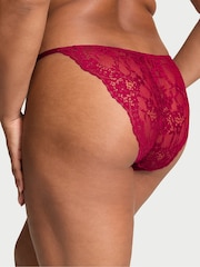 Victoria's Secret Campari Red Bikini Lace Knickers - Image 2 of 3