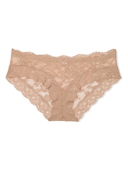 Victoria's Secret Praline Nude Hipster Lace Knickers - Image 4 of 4