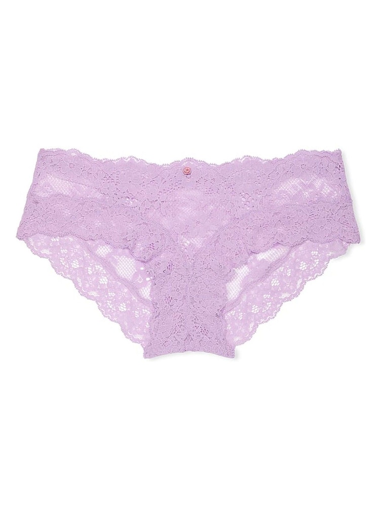 Victoria's Secret Lilac Purple Hipster Lace Knickers - Image 4 of 4