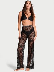 Victoria's Secret Black Twinkle Lace Trousers - Image 1 of 4