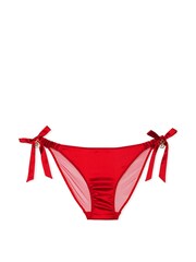 Victoria's Secret Lipstick Red Tie Side Bow Knickers - Image 3 of 3
