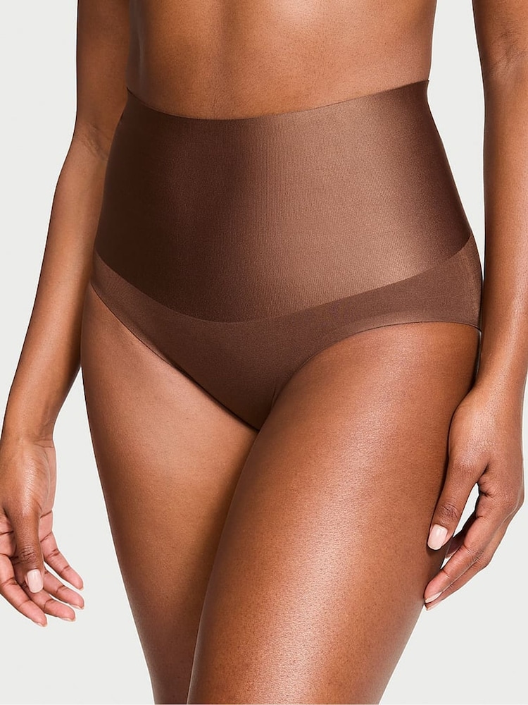 Victoria's Secret Ganache Nude Brief Shaping Knickers - Image 1 of 3