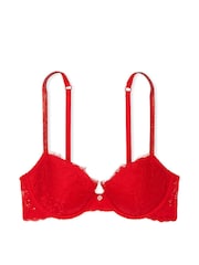 Vermiljoen rood - Victoria's Secret beha met glinsterende bandjes - Image 3 of 4