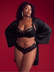 Victoria's Secret Black Hipster Lace Knickers - Image 3 of 4
