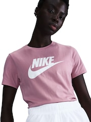 Nike Red Essential Icon T-Shirt - Image 8 of 12