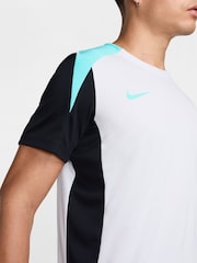 Nike White/Black Strike Dri-FIT Training T-Shirt - Image 5 of 5