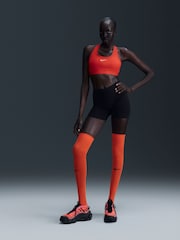 Nike University Red Medium Swoosh Support Padded Sports Bra - Image 1 of 13
