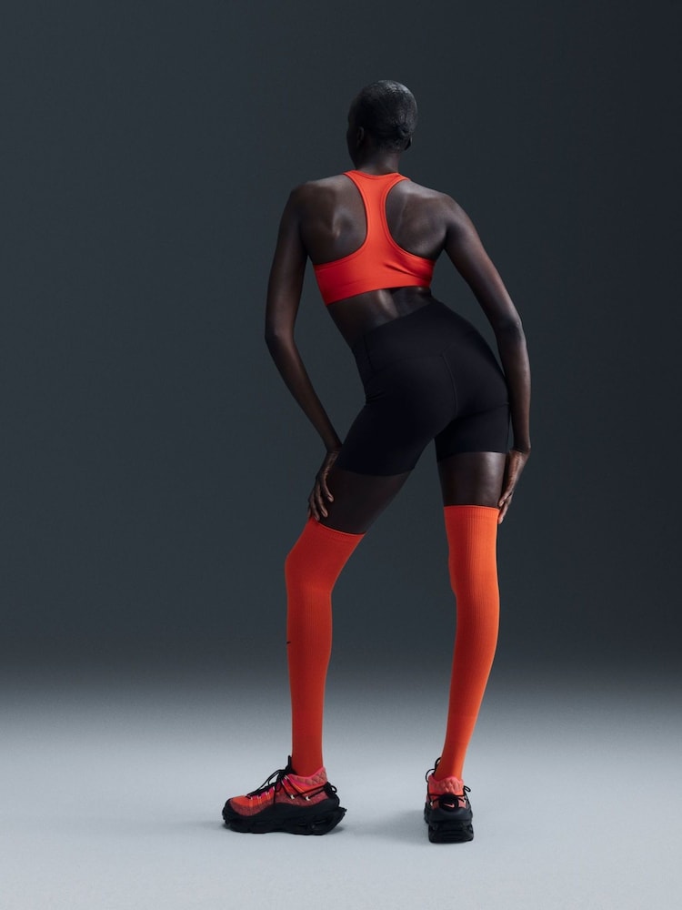 Nike University Red Medium Swoosh Support Padded Sports Bra - Image 12 of 13