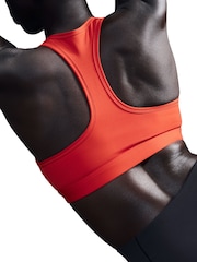 Nike University Red Medium Swoosh Support Padded Sports Bra - Image 7 of 13