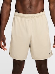 Nike Brown Dri-FIT Totality 7 inch Knit Training Shorts - Image 3 of 14
