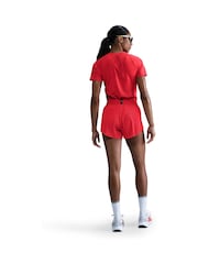 Nike Crimson Red Dri-FIT Aero Swift ADV Mid Rise 3 Running Shorts - Image 2 of 5