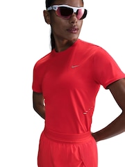 Nike Crimson Red Dri-FIT Aero Swift ADV Mid Rise 3 Running Shorts - Image 3 of 5
