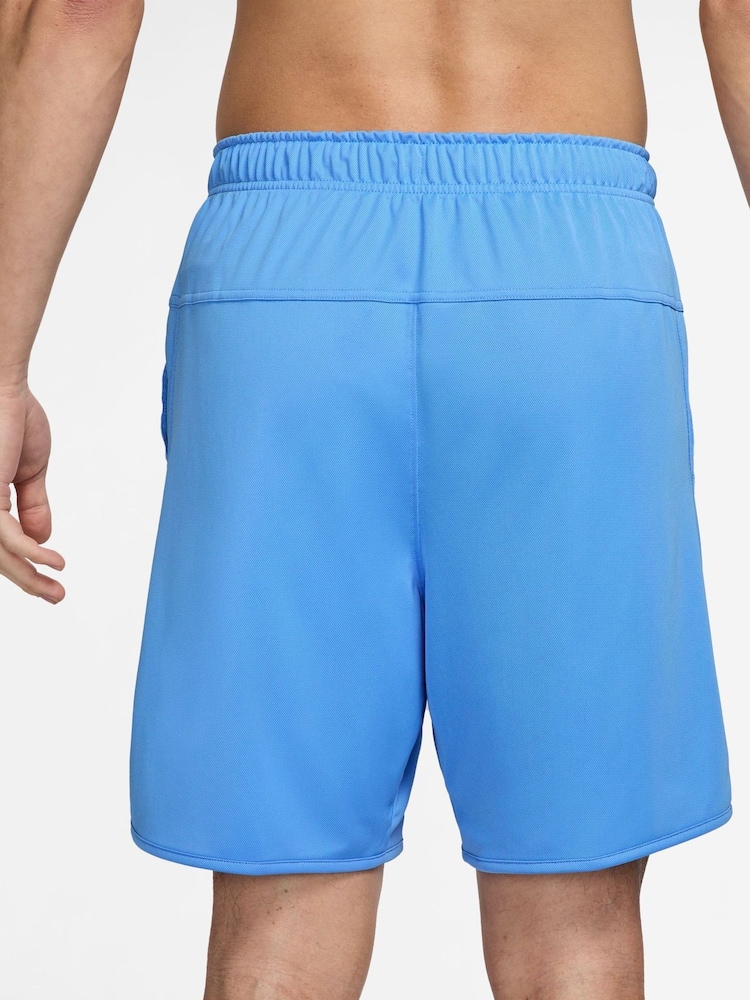 Nike University Blue Dri-FIT Totality 7 inch Knit Training Shorts - Image 2 of 4