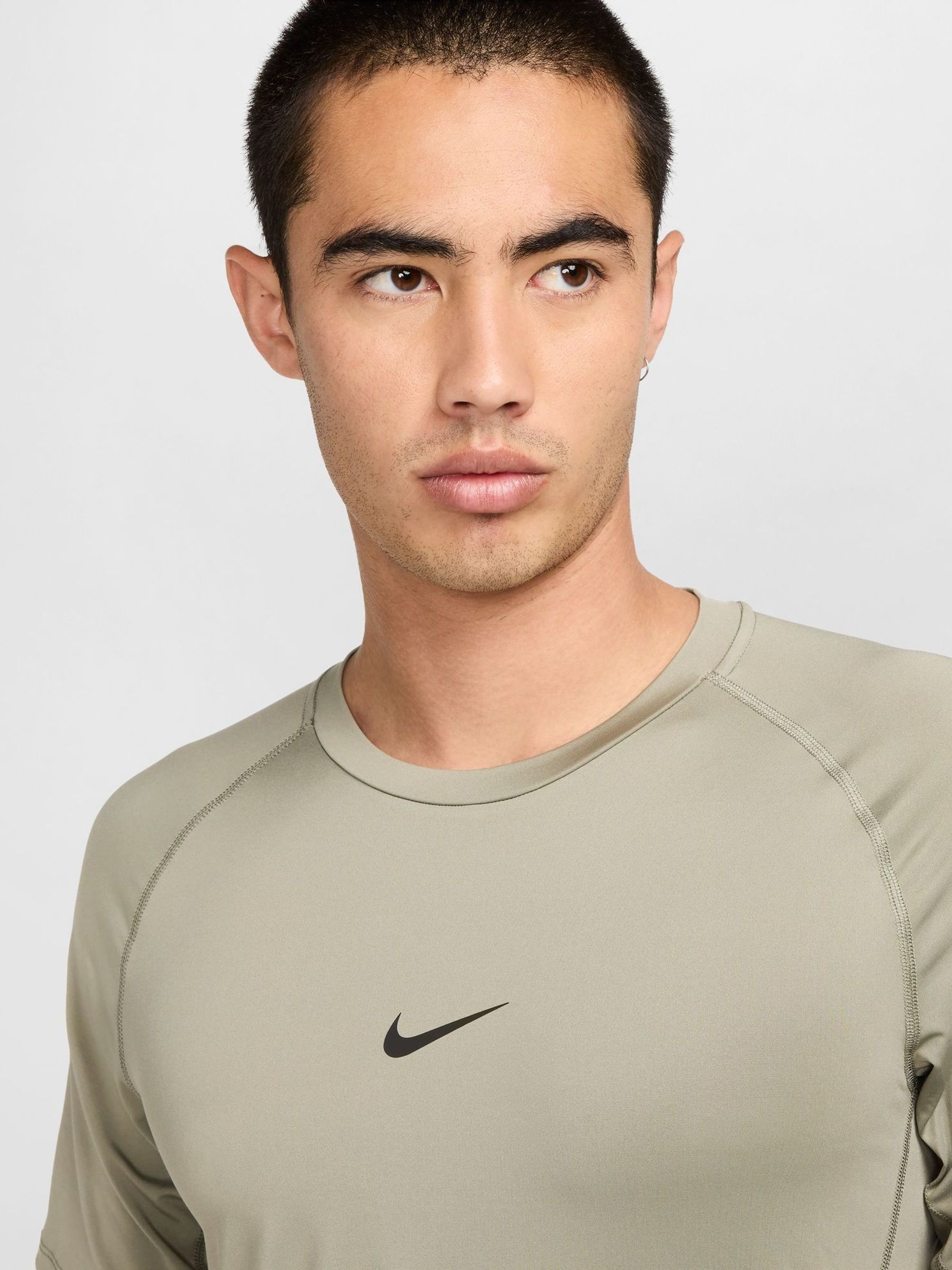 Buy Nike Light Army Pro Dri-FIT Slim Fit T-Shirt from Next USA