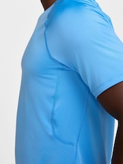 Nike University Blue Pro Dri-FIT Slim Fit T-Shirt - Image 6 of 6