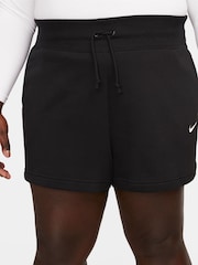Nike Sportswear Phoenix Fleece Alto Waisted Loose Shorts - Imagen 3 de 8