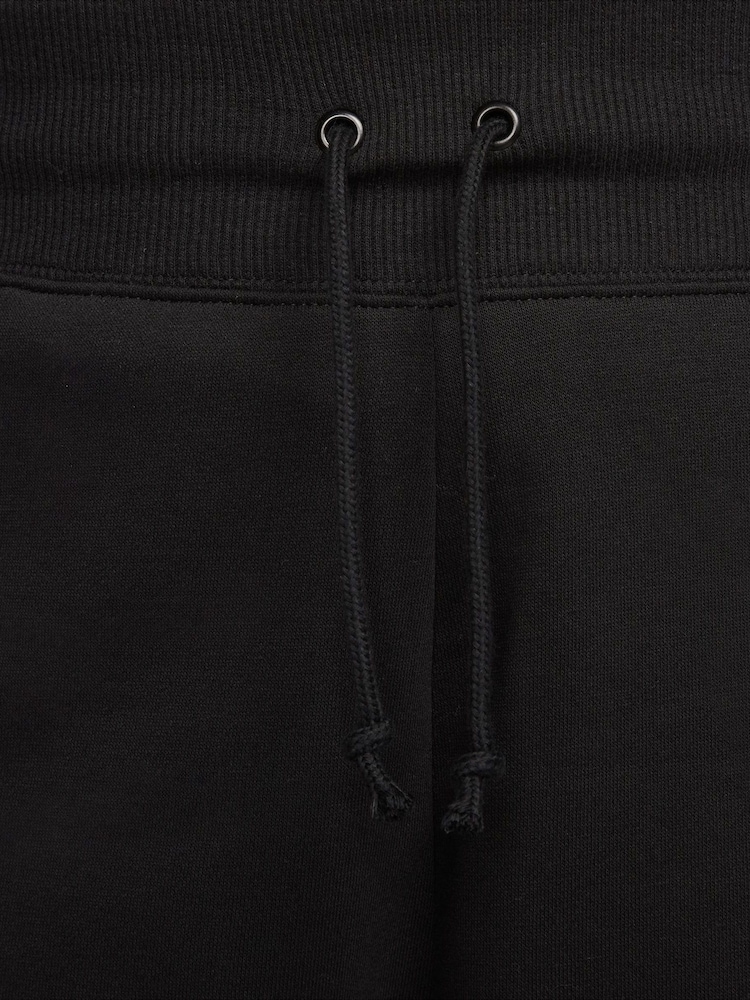 Nike Black Sportswear Phoenix Fleece High Waisted Loose Shorts - Image 7 of 8