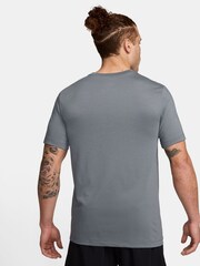 Nike Cool Grey Dri-FIT Training T-Shirt - Image 2 of 3