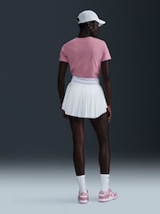 Nike Hyper Pink Sportswear Club Essentials T-Shirt - Image 3 of 7