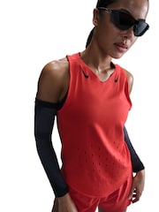 Rojo carmesí - Nike AeroSwift Dri-FIT ADV Running Singlet Vest - Imagen 9 de 10
