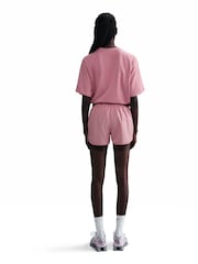 Nike Pink Oversized Mini Swoosh Sportswear T-Shirt - Image 2 of 5