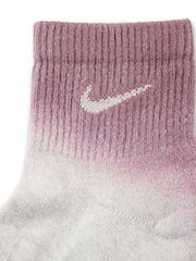 Nike Natural Everyday Plus Cushioned Ankle Socks 2 Pack - Image 5 of 5