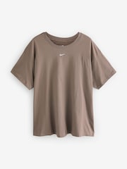 Nike Brown Curve Sportswear Essential T-Shirt - Image 11 of 11