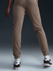 Nike Brown High Waisted French Terry Joggers - Image 5 of 5