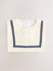 Blue Square Baby Bibs 2 Pack - Image 3 of 5