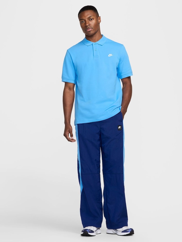 Nike Blue Club Short Sleeve Polo Shirt - Image 4 of 6