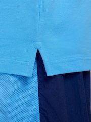 Nike Blue Club Short Sleeve Polo Shirt - Image 6 of 6