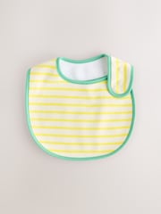 Bright Stripe Baby Stripe Bibs 5 Pack - Image 3 of 6