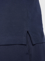 Nike Navy Club Short Sleeve Polo Shirt - Image 6 of 6